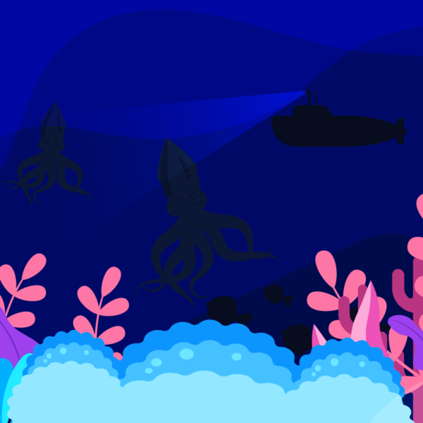 Sea Background Illustration