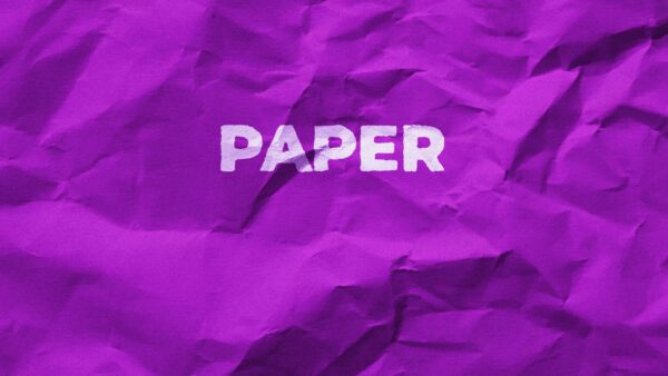 Paper Texture Title Text Animation Template