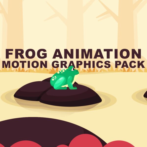 Frog Animation Motion Graphics Pack